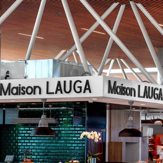 LES HALLES – PAU habillage intérieur