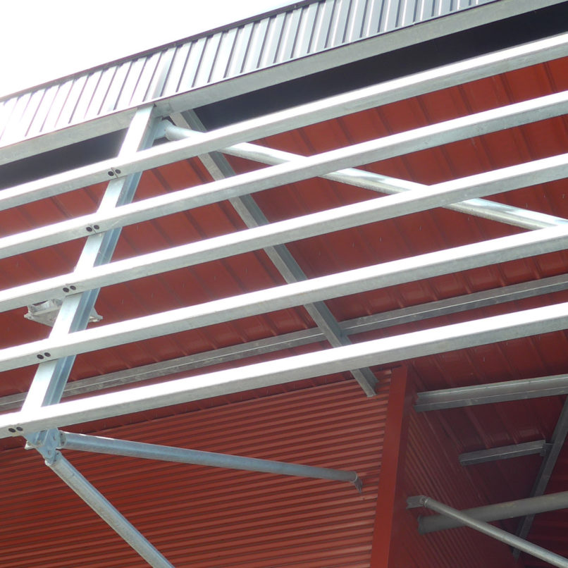 RETAIL PARK GRUCHET LE VALASSE détail façade