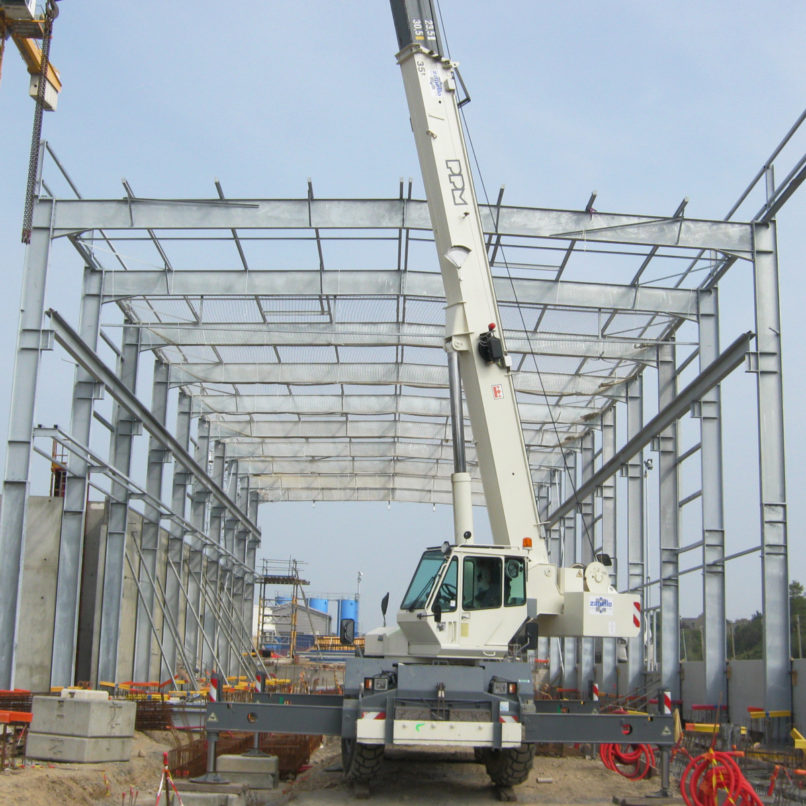 SNCF GRANVILLE charpente métallique