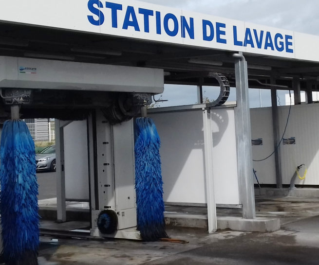 STATION DE LAVAGE DE BLAINVILLE bardage