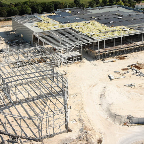 VAL LUMIÈRE – VAUX SUR MER ossature métallique