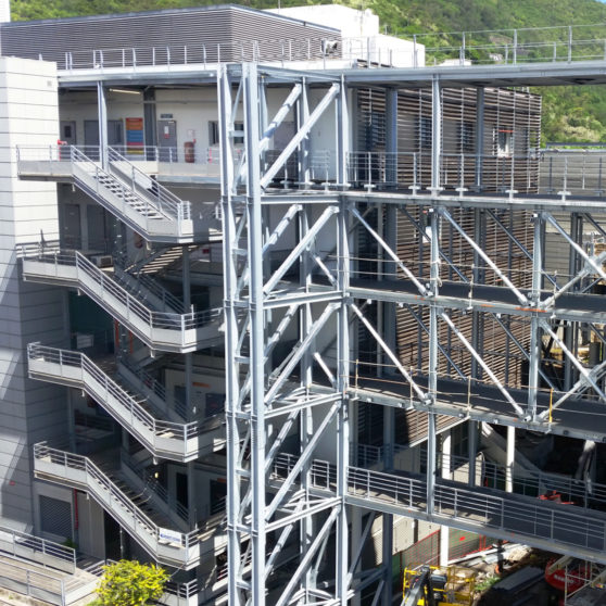 CHU FÉLIX GUYON métallerie industrielle