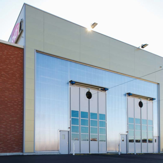 ATELIER REGIOLIS SNCF TOULOUSE bardage double peau