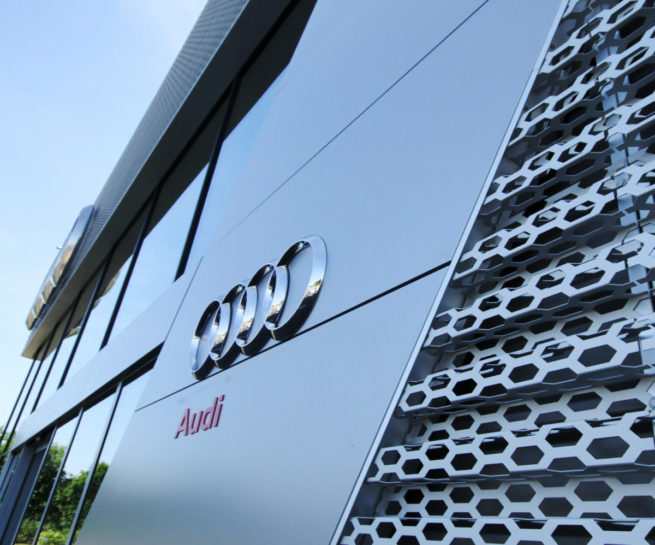 AUDI détail façade