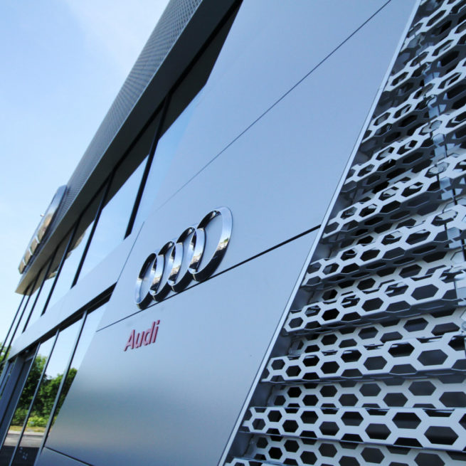 AUDI détail façade