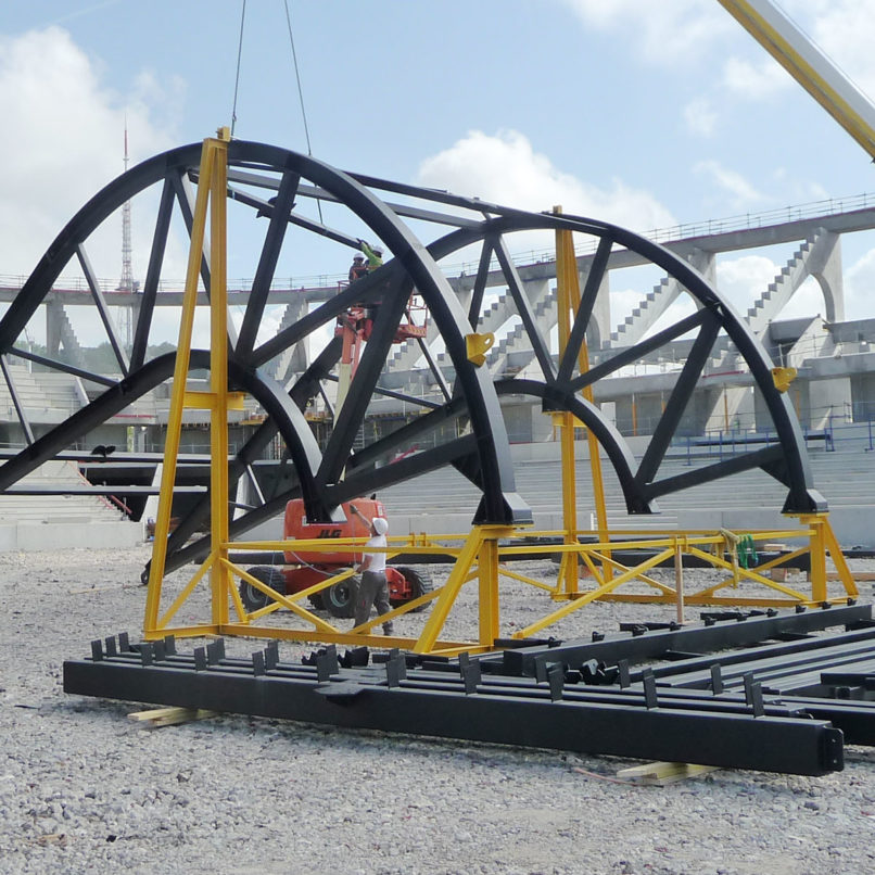 STADE OCÉANE – LE HAVRE ossatures secondaires