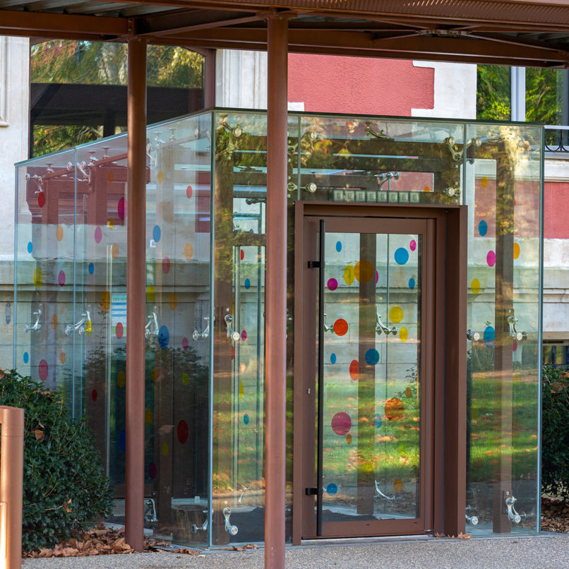 SAS d'entrée verrière - CENTRE DE LOISIRS BAROJA