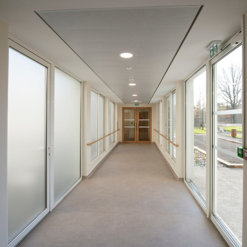 EHPAD PAU NOUSTE SOUREILH menuiseries aluminium intérieur
