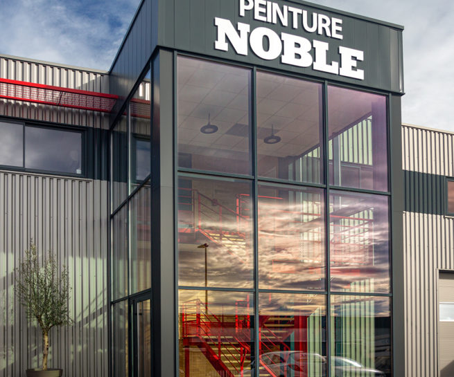 Façades rideaux ALU - PEINTURE NOBLE
