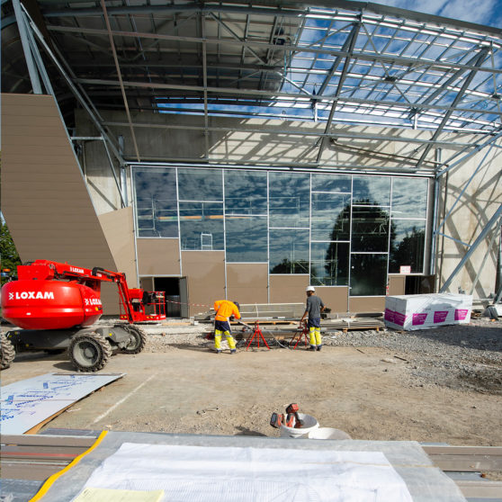 CENTRE DE CONFÉRENCES CRÉDIT AGRICOLE PYRÉNÉES GASCOGNE menuiseries aluminium
