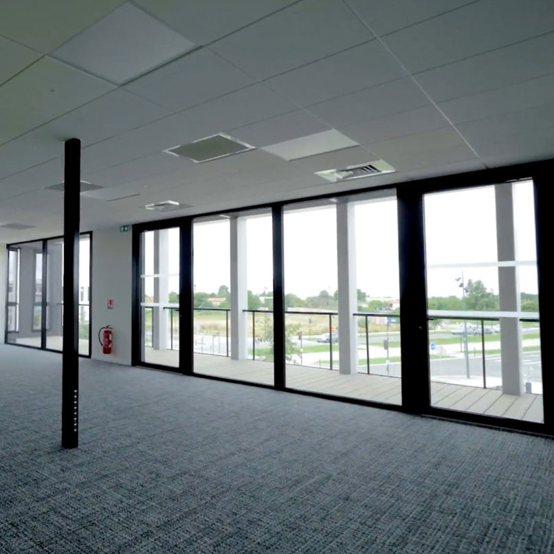 OPALINK – TERTIAIRE – TOULOUSE menuiseries aluminium