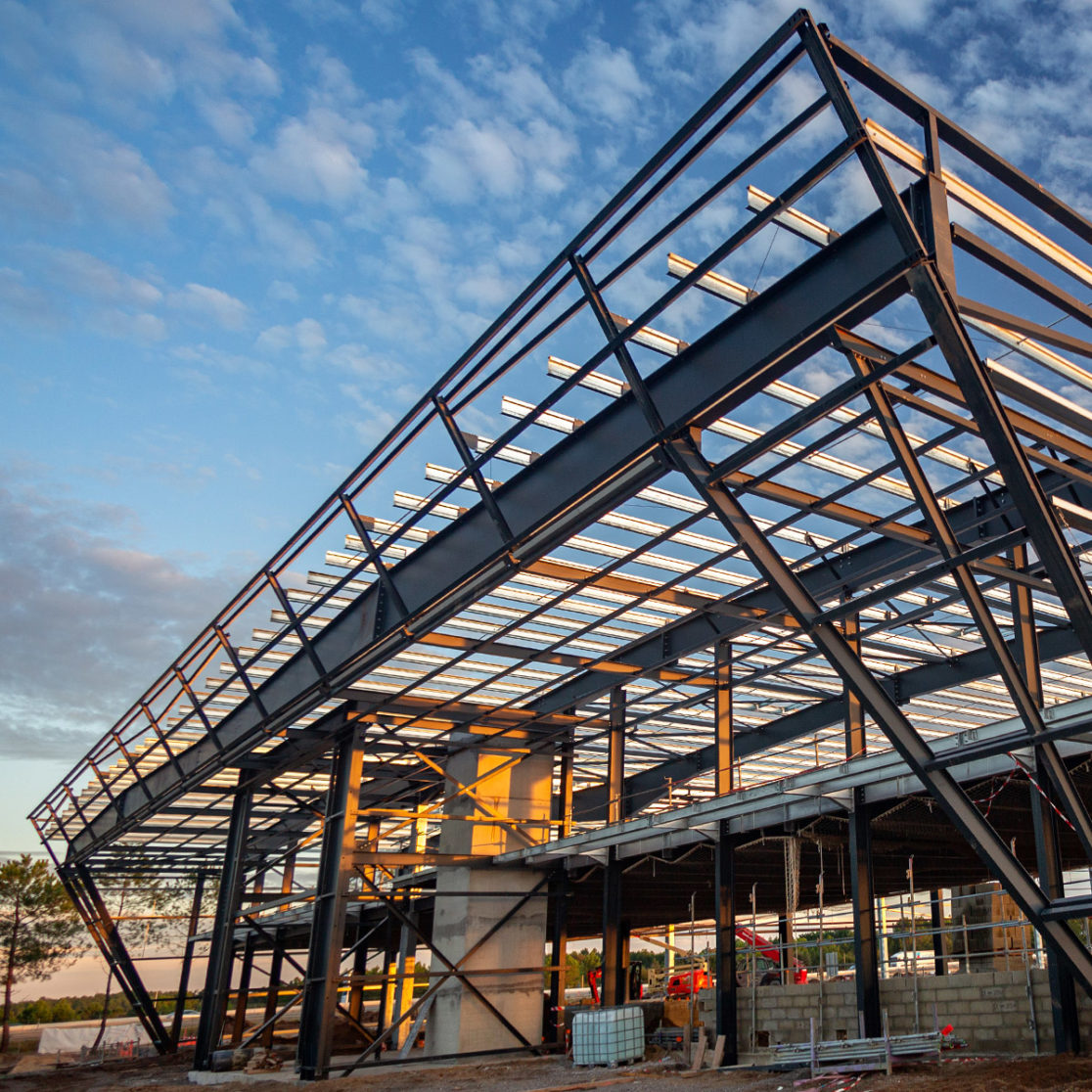 Façade inclinée - SITE AGRO-ALIMENTAIRE À SAINT-GEOURS-DE-MAREMNE