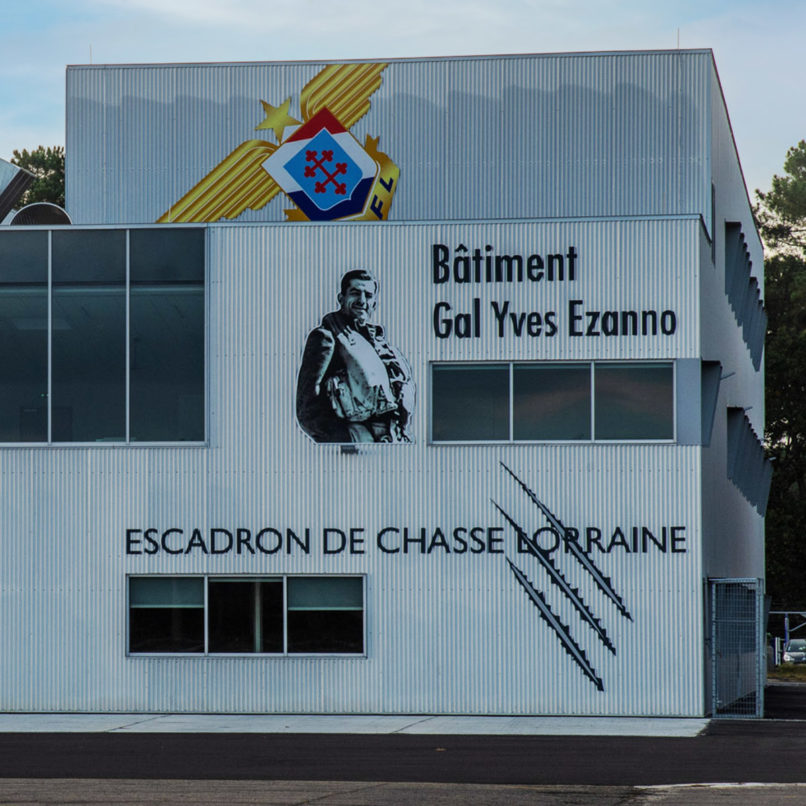 BÂTIMENTS ACCUEIL DU 4ÈME ESCADRON RAFALE À MONT-DE-MARSAN