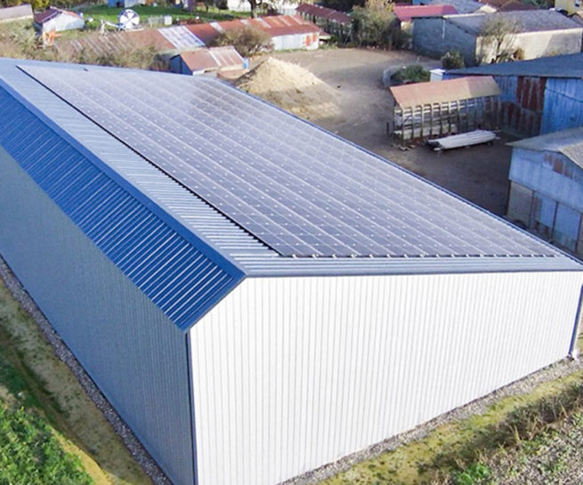 Bâtiment photovoltaïque Dubecq et Fils / Sorbets (40)