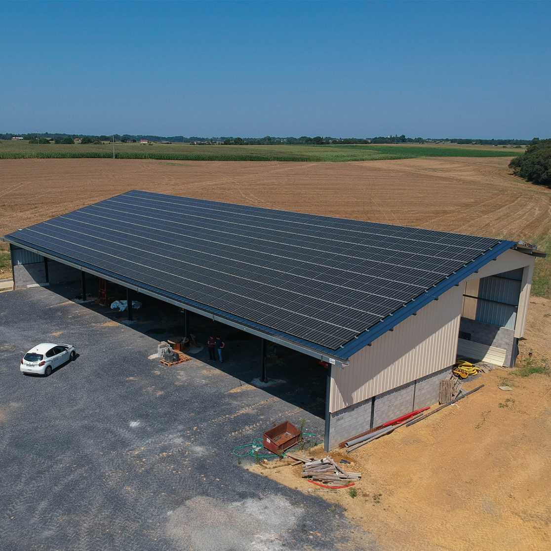 Bâtiment photovoltaïque CAPG Énergies Nouvelles / Gerderest (64)