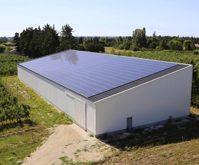 Bâtiment photovoltaïque - Provence Éco Énergie / Cavaillon (84)