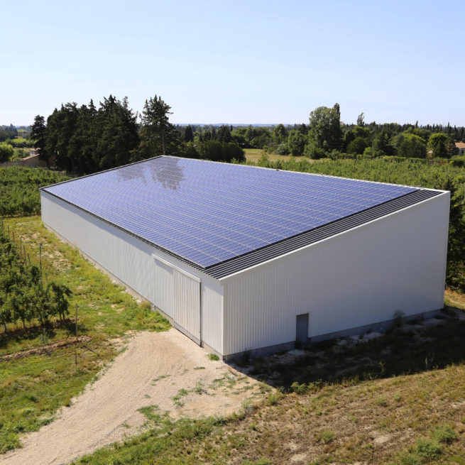 Bâtiment photovoltaïque - Provence Éco Énergie / Cavaillon (84)