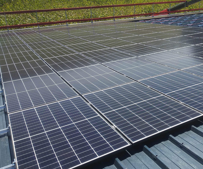 Bâtiment photovoltaïque Dubecq et Fils / Castandet (40)