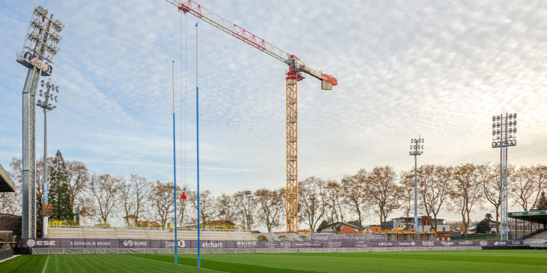 Mâts Et Charpente Tribune Kéolis (Est) Du Stade Jean Dauger - Bayonne ...