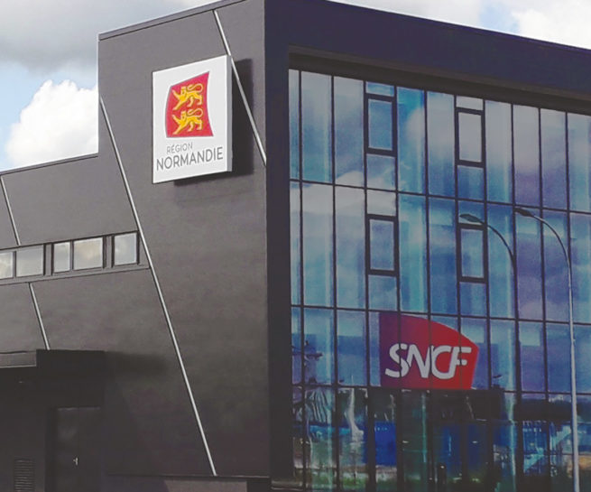 SNCF TECHNICENTRE SOTTEVILLE-LÈS-ROUEN bâtiment fini