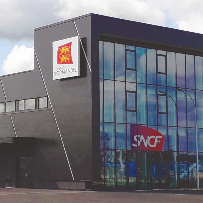 SNCF TECHNICENTRE SOTTEVILLE-LÈS-ROUEN bâtiment fini